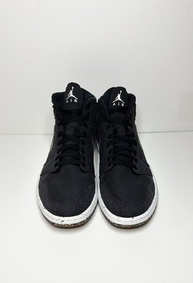 Nike Air Jordan 1 Mid Crater Black Multicolor Racer Blue 
