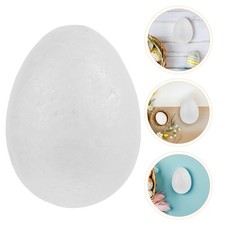 3 Pcs Fake Artificial Eggs for Craft Unfinished Easter Decoration
