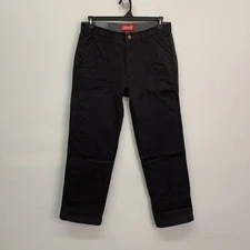 Coleman Men's Pants Fleece Lined Tear Resistant Stretch Utility Pant 32 x 30