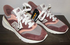 Size 7.5 Men's New Balance 997R Cordura Suede Sneakers U997ROA Women's 9 Maroon — photo 2