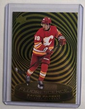 ZAYNE PAREKH 2025-26 UPPER DECK SERIES 2 HOCKEY FLUORESCENCE GOLD #F-33 /150