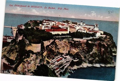 CPA Principale de Monaco-Le Rocher (234089)
