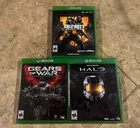 Lot of 3 Xbox One games | | Halo The Master Chief Collection, Gears of War +