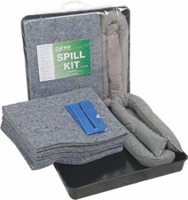 30 Litre EVO Spill Kit with Drip Tray   Portable Spill Response Kit for Hydrauli
