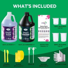 IVITA 2 Gallon - Ultra Crystal Clear Epoxy Re...