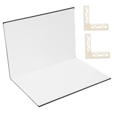Durable Foldable Photography Backdrop Board Black for Home Product Photoshoot