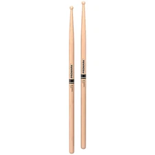 Promark Finesse Maple Round Tip Drumstick 2B Wood