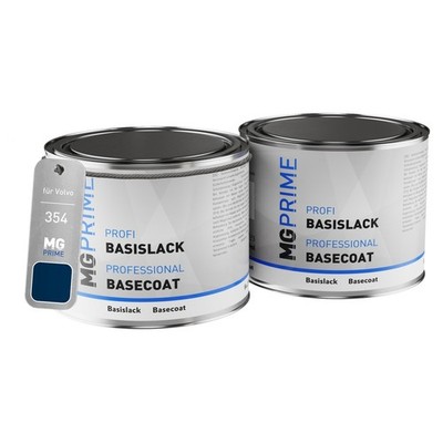 Autolack Set Dose für Volvo 354 Virtual Blue Pearl Gletscherblau Mica 1,0L