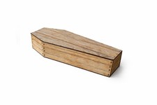 RWD - 1/6 Scale Wood Coffin &ndash; Display & Diorama Accessory