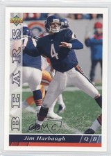 1993 Upper Deck Jim Harbaugh #158 3a3