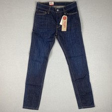 Levi's 510 Skinny Blue Jeans 29W x 32L Sits Waist Skinny from Hips to Ankle NWT