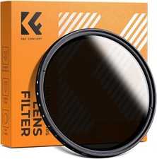 ND Filter 52MM, K F CONCEPT Professional 52MM Fader Variable Neutral Density