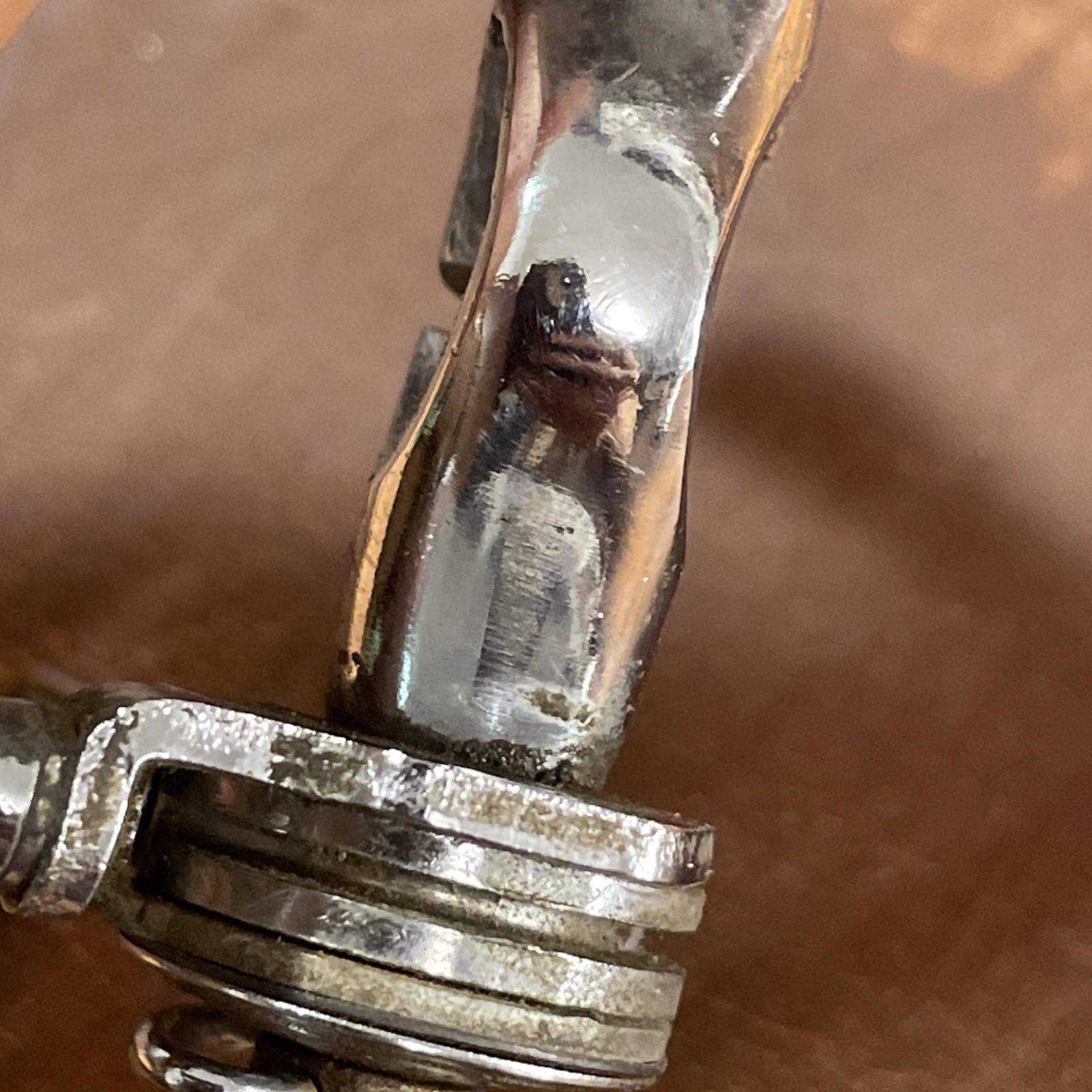 Vintage Huret Shift Lever Set Shifter Stem Mount Clamp Friction 60s Eroica