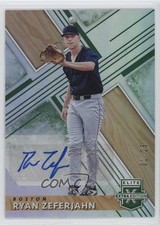 2019 Panini Elite Extra Edition Auto Emerald /25 Ryan Zeferjahn #155 Auto nd3