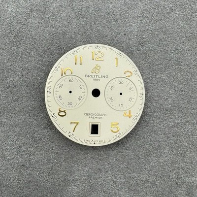 BREITLING ZIFFERBLATT DIAL PREMIER B01 CHRONOGRAPH 42 AB0145 SILBER GOLD NR.25