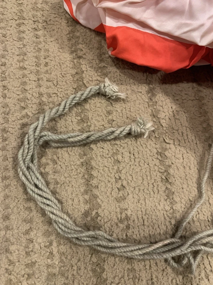 GI Joe Vintage 1967 Piloto de Caza Fantastic Freefall Rojo Blanco Patachute y Líneas Foto 2 de 4