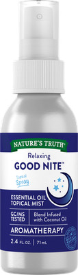 Good Nite Essential Oil Mist 2.4 Fl Oz | Relaxing Spray | by Nature's Truth