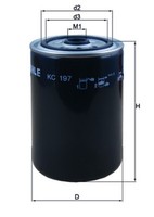 Knecht Kraftstofffilter KC 197 Anschraubfilter FüR Premium Renault Midlum Kerax