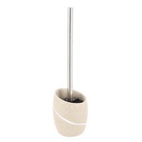 ToilettenbüRste Beige Polyresin 9,7X10,2X36,6 Cm KlobüRste Wc-Garnitur BüRste