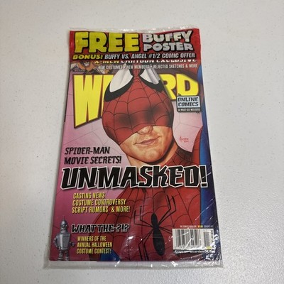 SEALED NEW WIZARD MAGAZINE #110 COVER 2 BUFFY THE VAMPIRE SLAYER POSTER 11/2000