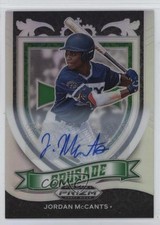 2021 Panini Prizm Draft Picks Crusade Silver Jordan McCants #C-JM Auto 03xg