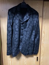 Black Comme des Garcons Dots Tailored Jacket Polka Dot 971561