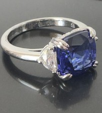Image of Swarovski ATTRACT RING TRILOGY SAP DMUL/RHS Size 58 (UK P½ to Q) - Unworn in Box