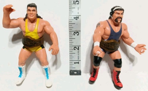 1990 WCW Galoob Series 1 Steiner Brothers Rick & S...