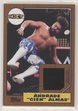 2017 Topps Heritage WWE Shirt Relics Bronze 24/99 Andrade Cien Almas #R-AA 1u6