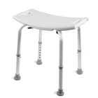 Shower Chair Seat 300lb Bath Stool Padded Height Adjustable Bathtub Seat Bench