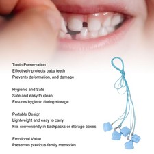 50 Pcs Tooth Saver Necklaces Portable Lost Teeth Saver Necklace Storage Cases