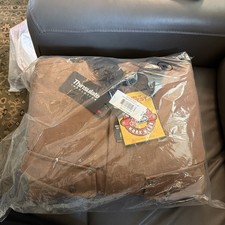 Justin Workwear Canvas Chore Coat XL Thinsulate Brand New Still Packaged Brown 