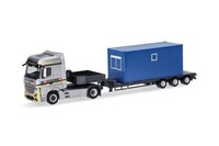 Herpa Lkw Mb Actros 18 Bigsp Semitieflade-Sz Bloedorn 956864