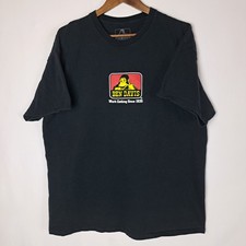 Ben Davis T-Shirt Mens XL Black Short Sleeve Workwear Crew Neck 100 -Cotton