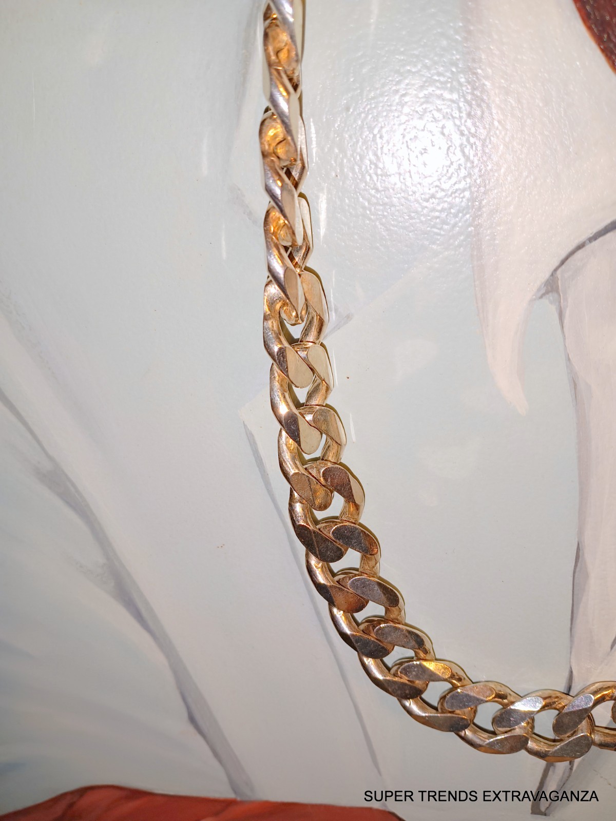 MASSIVE 18MM Solid Sterling Silver Curb Miami Cub… - image 2