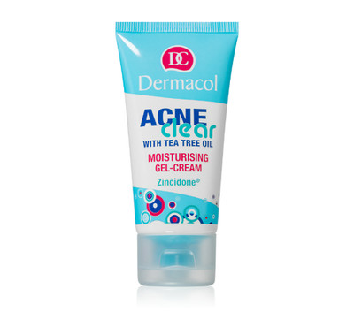 Dermacol acne clear moisturizing gel cream with tea tree oil 150 ml