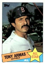 1985 Topps #707 Tony Armas AS Boston Red Sox