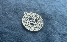 Irresistible Power & Dominance Magick Illuminati Glyph Secrets Silver Necklace