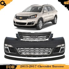 Front Bumper Cover Fascia Grille Assembly For 2013-2017 Chevrolet Traverse Front Bumper Cover Fascia Grille Assembly For 2013-2017 Chevrolet Traverse