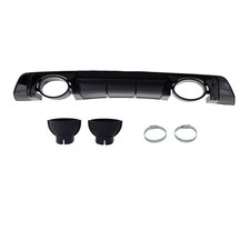Heckdiffusor Schwarz glanz komplett+ Blenden für Audi TT 8S FV ab 2014 kein RS