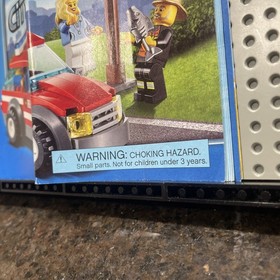 LEGO&reg; City 60001 Fire Chief Car Instruction Manual Only! Red Fire Car