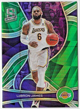 LEBRON JAMES  2021-22 Panini Spectra #6  Asia Green VARIATION PRIZM  Lakers