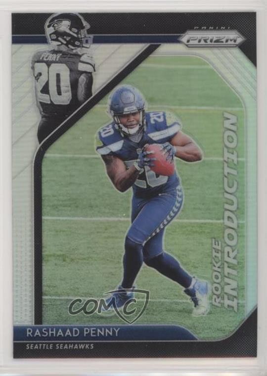 2018 Panini Prizm Rookie Introduction Rashaad Penny #RI-10 RC 0nr3