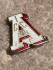 AUSTIN HIGH SCHOOL LETTERMAN PATCH & 11 PINS 1936-1940 MOST ENAMEL inc 1 SCOTTIE — photo 9