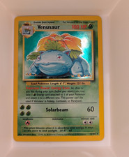 Pokémon Venusaur 15/102 Base Set Holo Rare English 1999 WotC Copyright on eBay