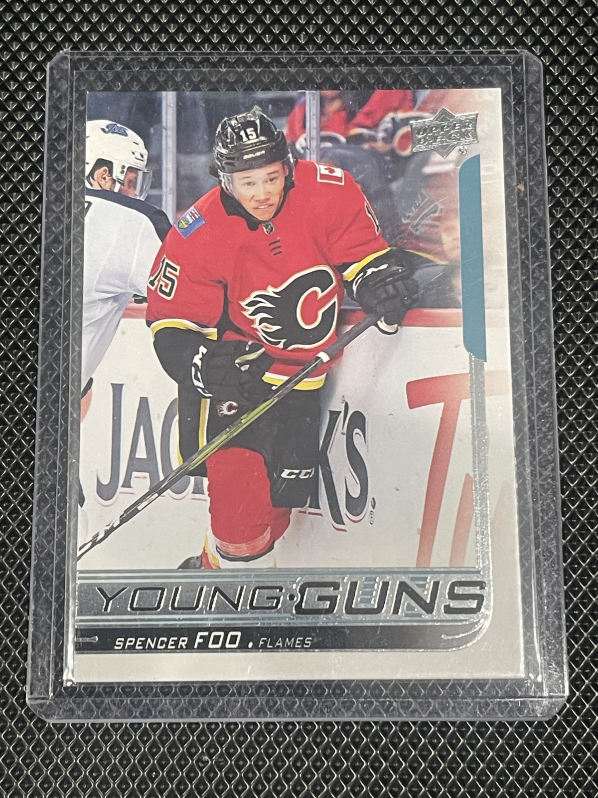 Spencer Foo - 2018-19 Upper Deck Series 2 Young Guns #470 - Flames