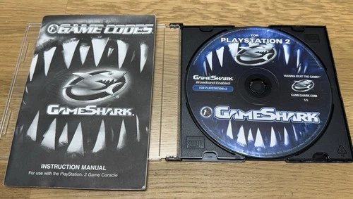 Gameshark V. 5.5 PS2 Playstation 2 - Disc & Game Code Booklet