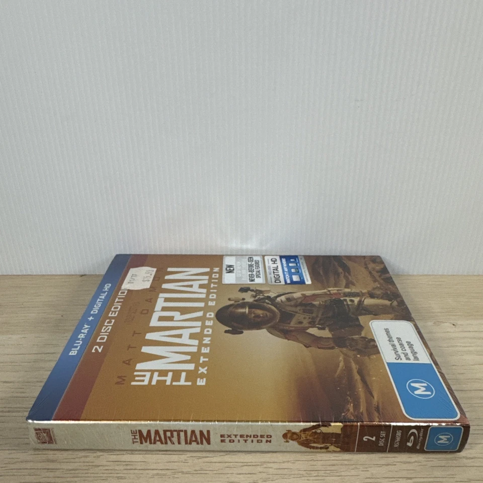The Martian Blu-ray 2 Disc Edition Extended Cut Matt Damon REG B - NEW + SEALED - image 3 of 4