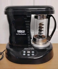 Nesco Professional Household CR-1010PR Black Coffee Bean Roaster, Tested&Working