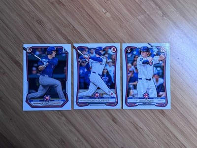 2026 Bowman - Chicago Cubs Team Lot - 3 Cards Pete Crow-Armstrong Kade Snell